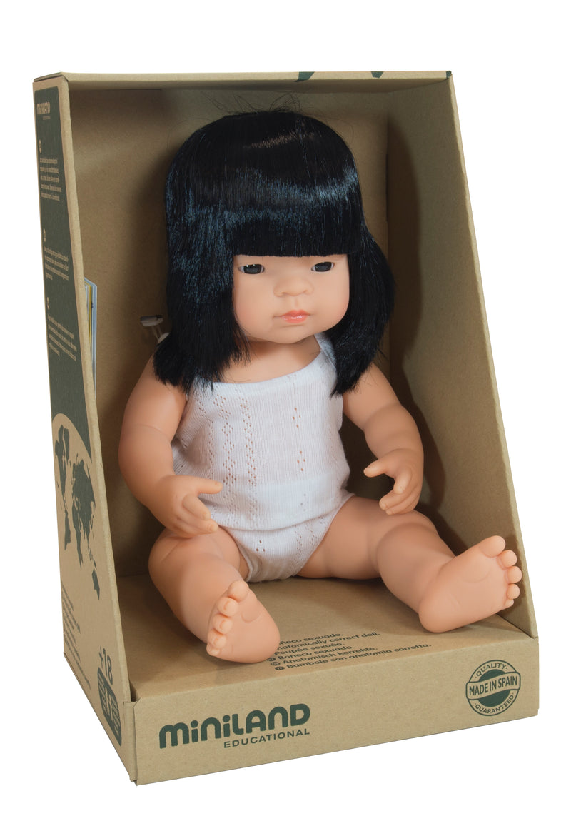 Miniland Asian Girl 38 cm