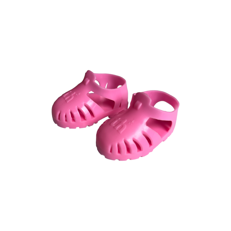 Hot pink 2025 jelly shoes